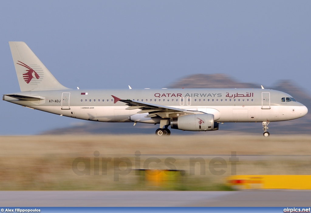 A7-ADJ, Airbus A320-200, Qatar Airways