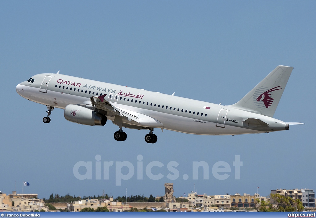 A7-ADJ, Airbus A320-200, Qatar Airways