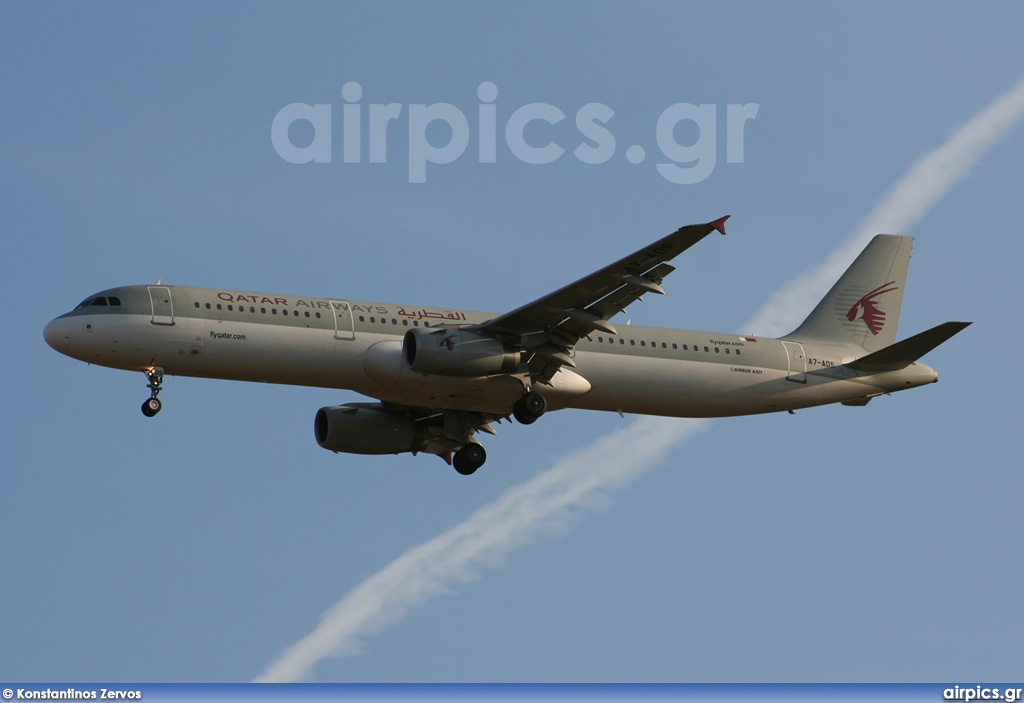 A7-ADS, Airbus A321-200, Qatar Airways