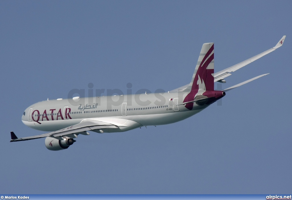 A7-AEG, Airbus A330-300, Qatar Airways