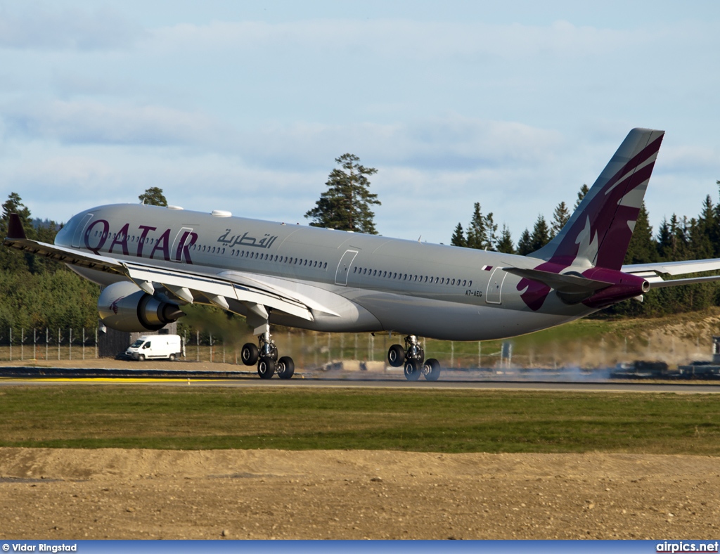 A7-AEG, Airbus A330-300, Qatar Airways