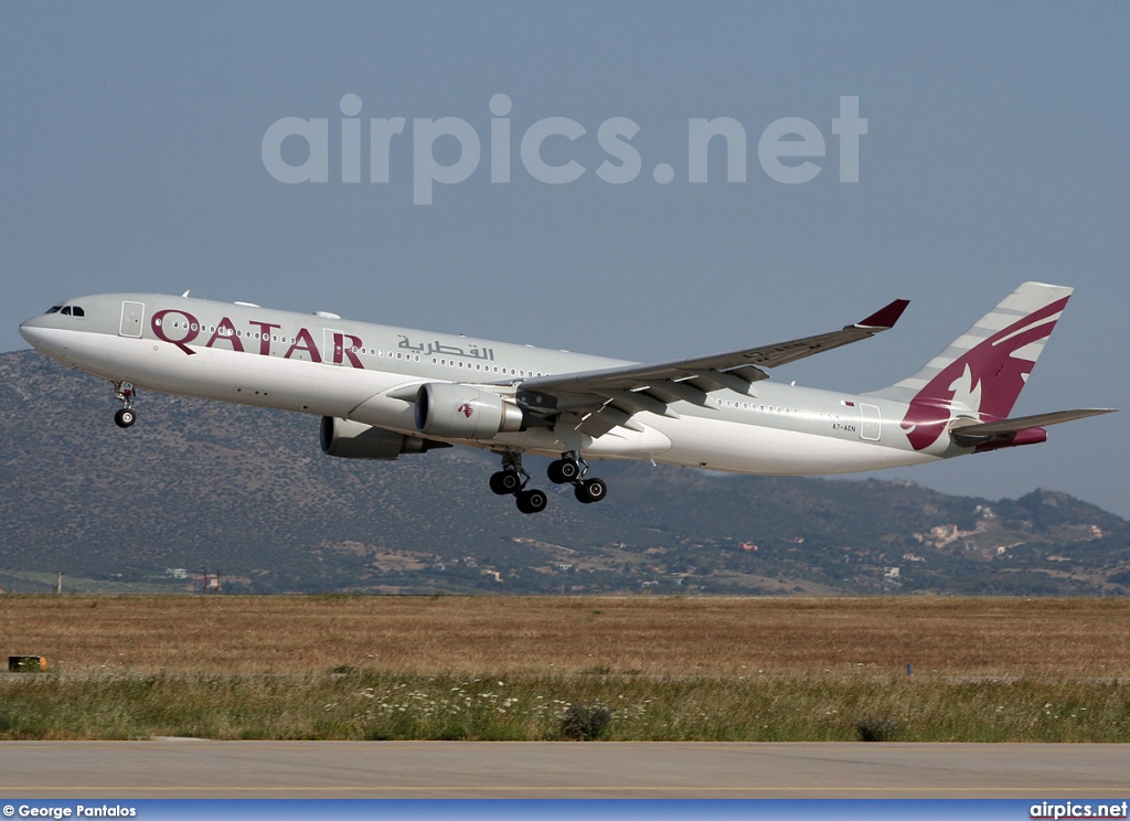 A7-AEN, Airbus A330-300, Qatar Airways