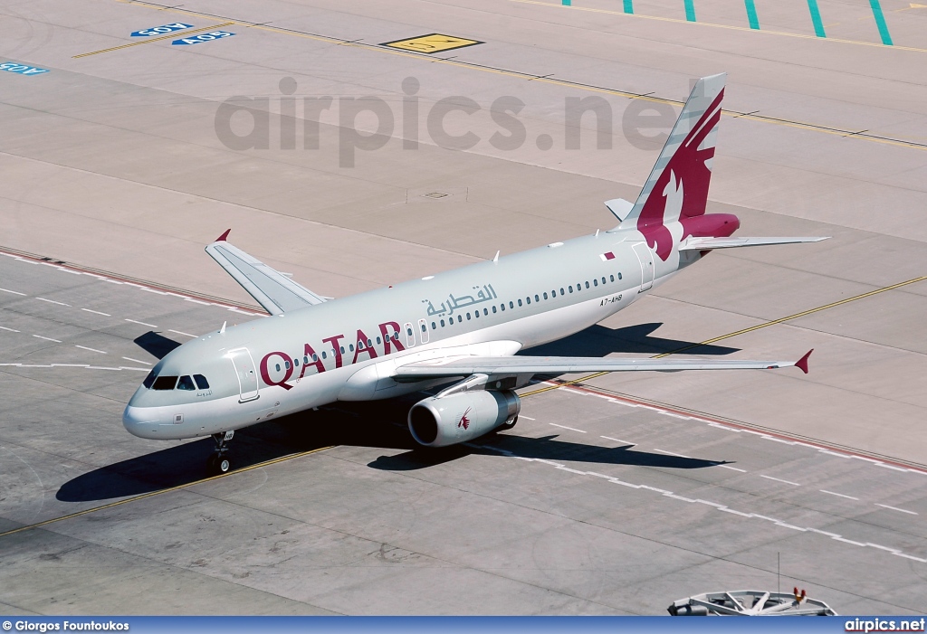 A7-AHB, Airbus A320-200, Qatar Airways