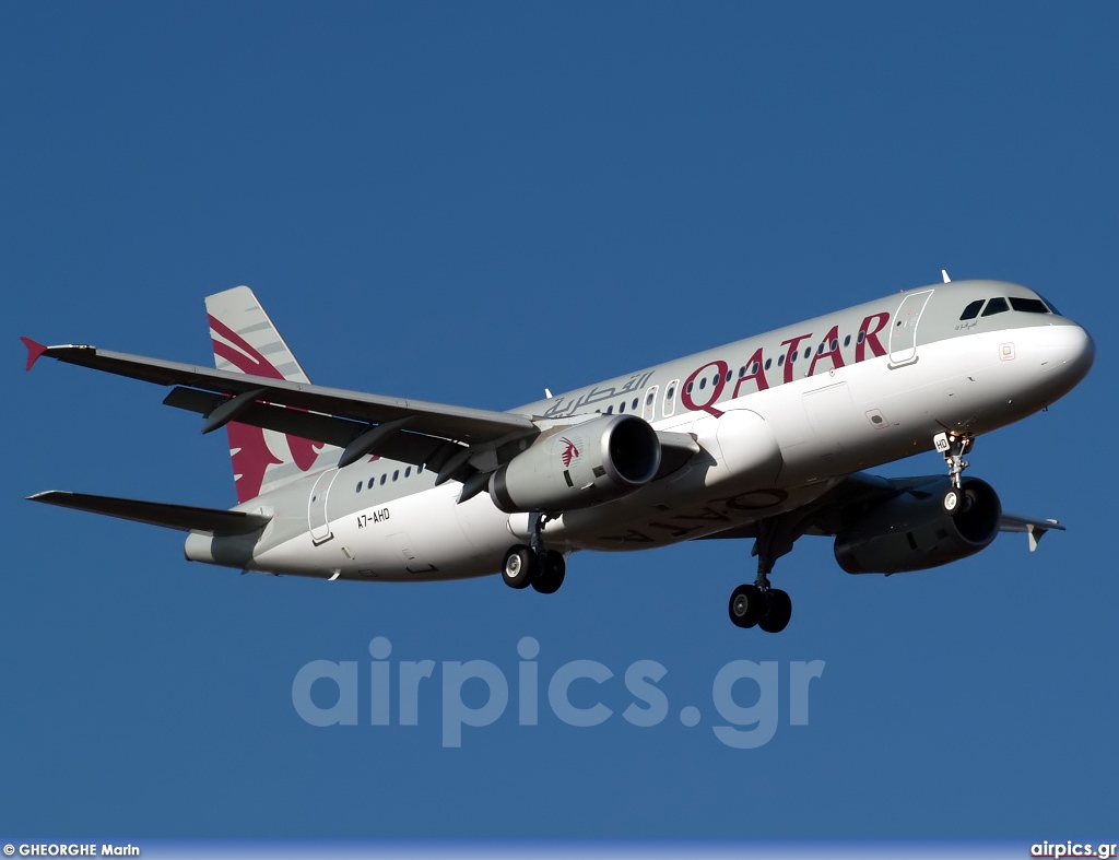 A7-AHD, Airbus A320-200, Qatar Airways