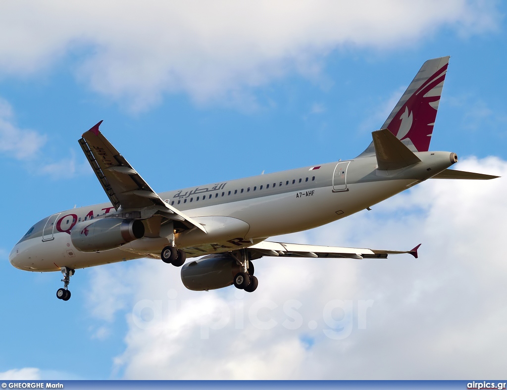 A7-AHF, Airbus A320-200, Qatar Airways