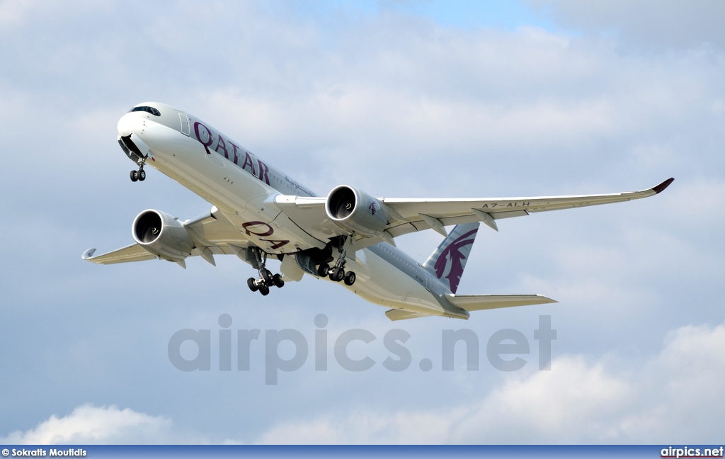 A7-ALH, Airbus A350-900, Qatar Airways