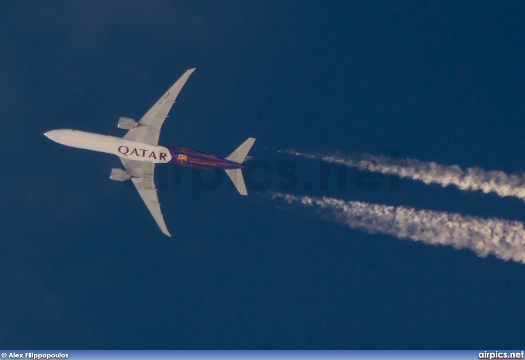 A7-BAE, Boeing 777-300ER, Qatar Airways