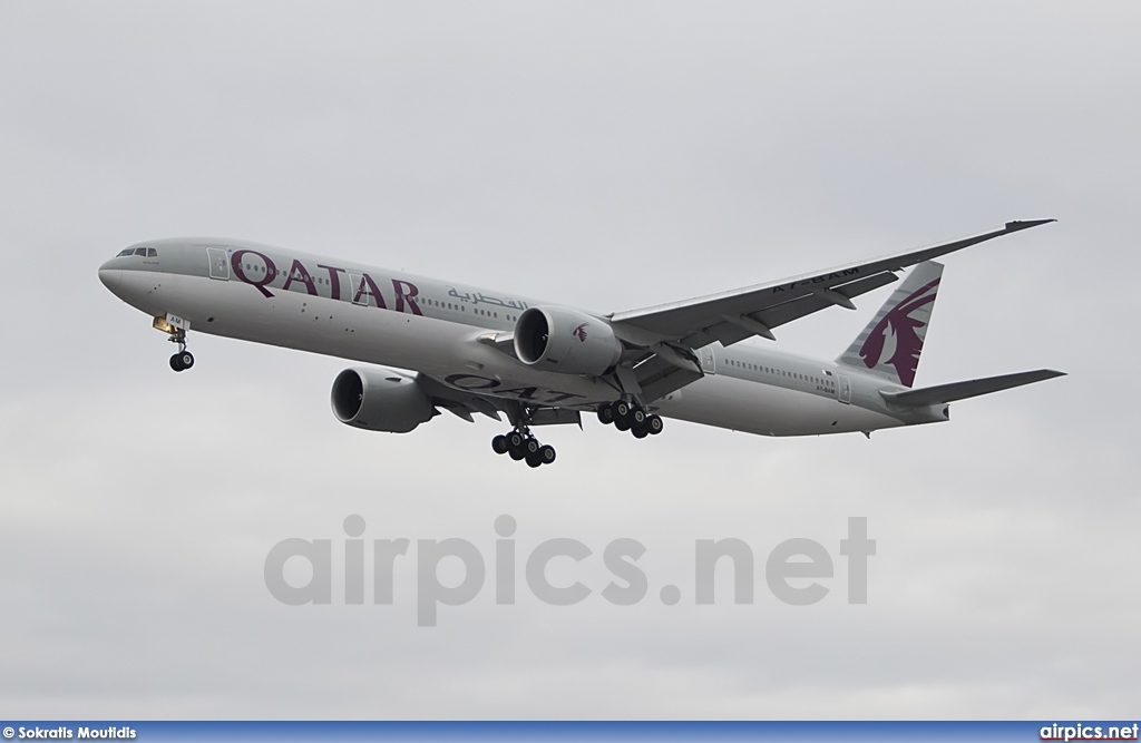 A7-BAM, Boeing 777-300ER, Qatar Airways