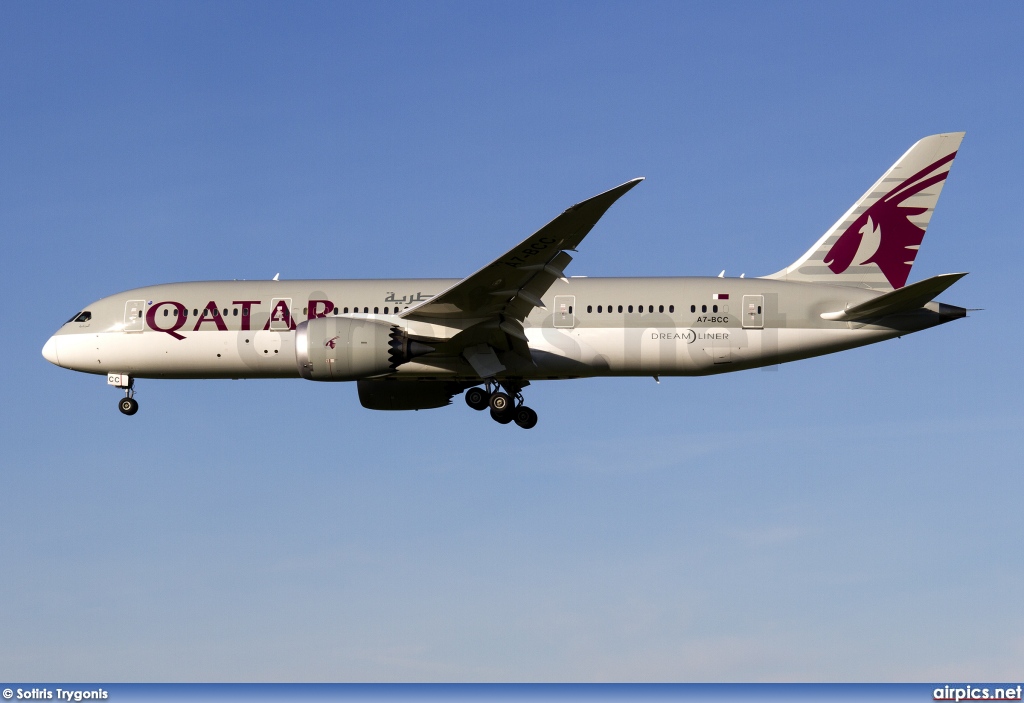 A7-BCC, Boeing 787-8 Dreamliner, Qatar Airways