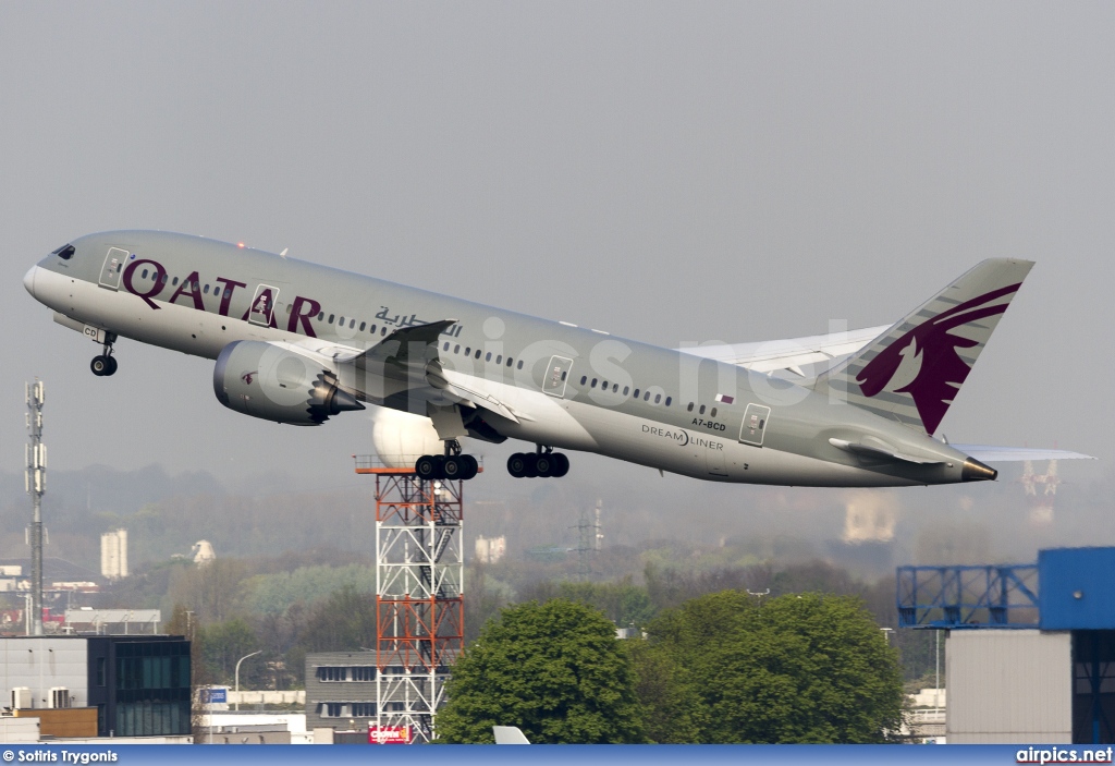 A7-BCD, Boeing 787-8 Dreamliner, Qatar Airways