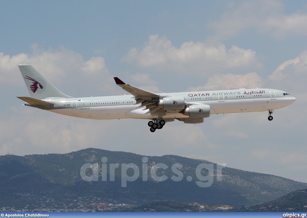 A7-HHH, Airbus A340-500, Qatar Airways