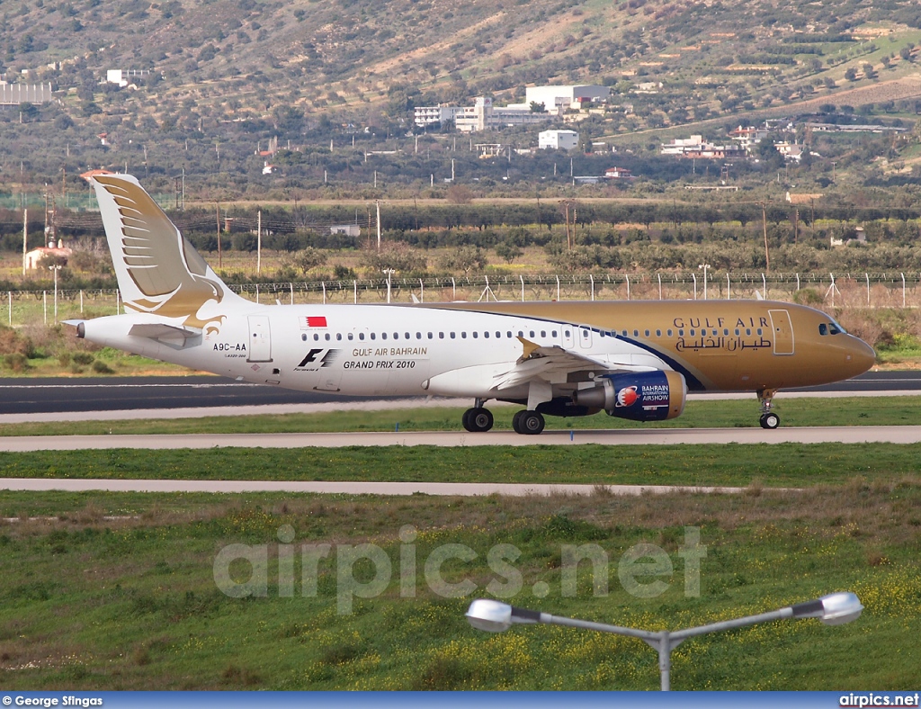 A9C-AA, Airbus A320-200, Gulf Air