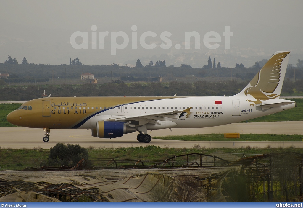 A9C-AA, Airbus A320-200, Gulf Air