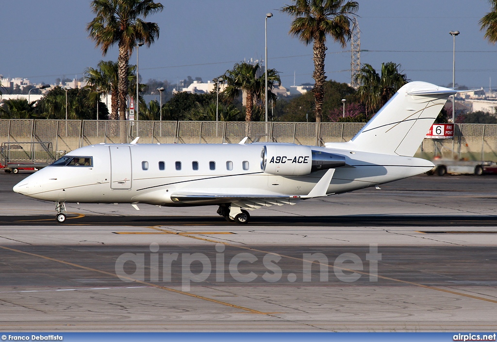 A9C-ACE, Bombardier Challenger 600-CL-605, Private
