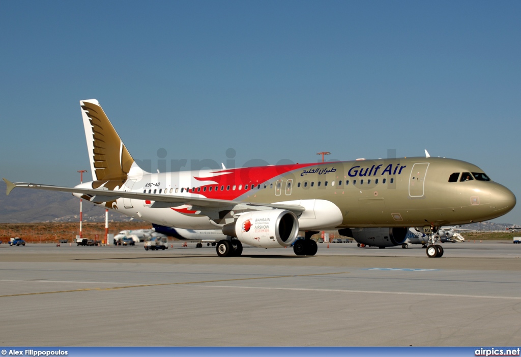 A9C-AD, Airbus A320-200, Gulf Air