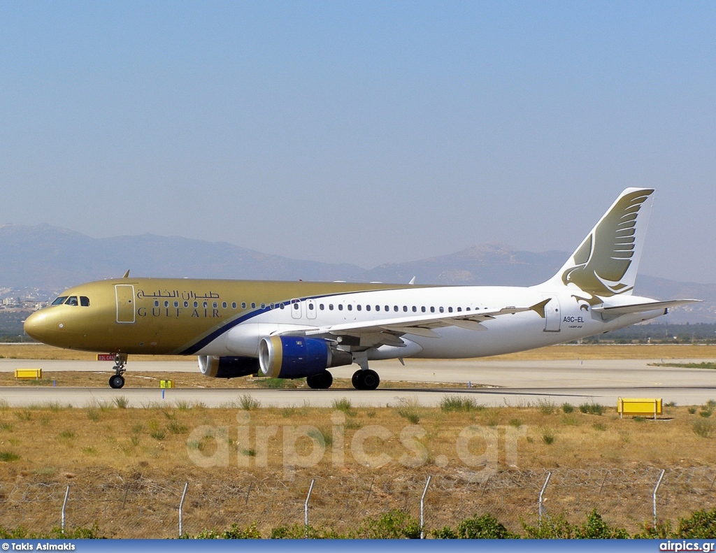 A9C-EL, Airbus A320-200, Gulf Air