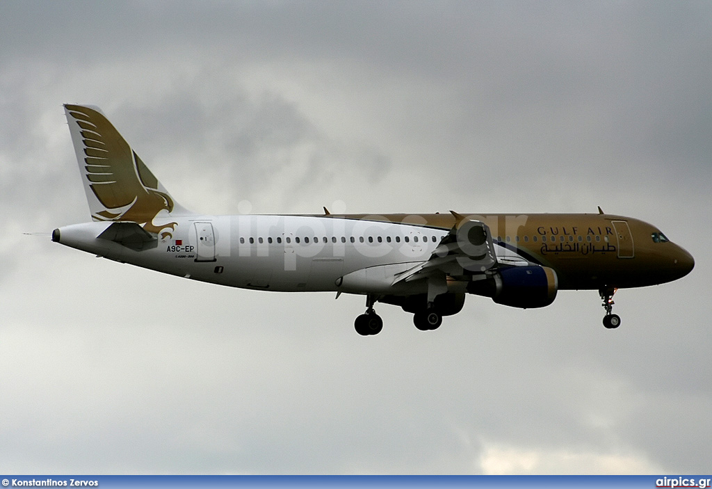 A9C-EP, Airbus A320-200, Gulf Air