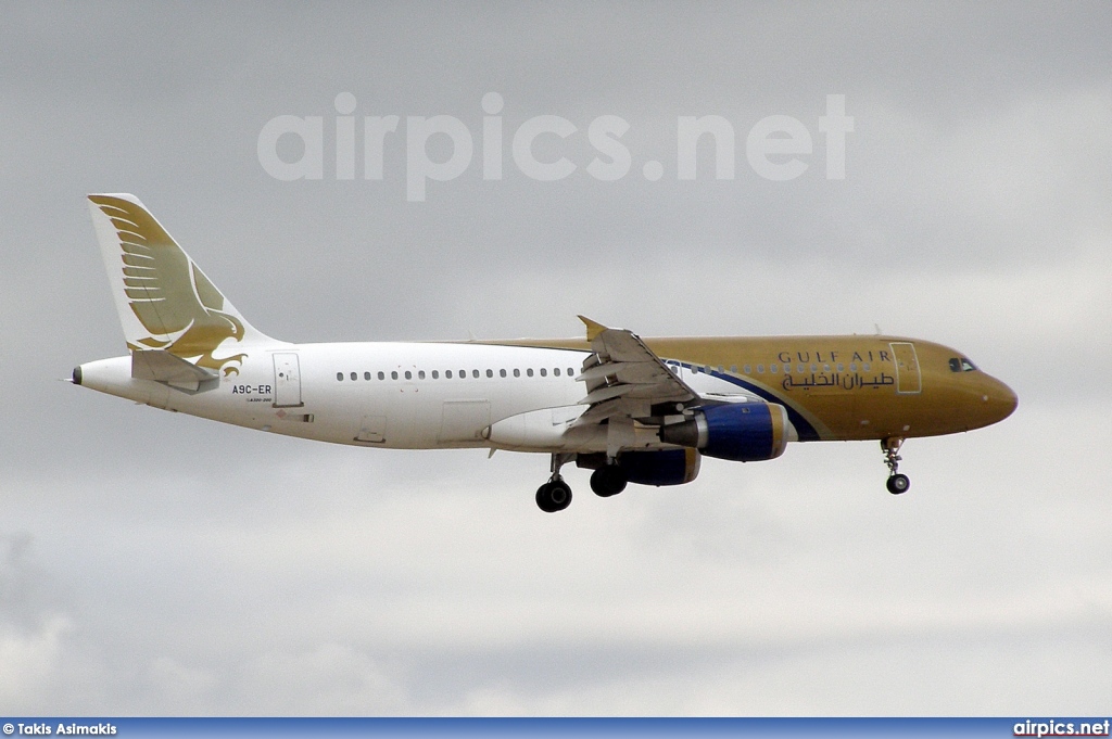 A9C-ER, Airbus A320-200, Gulf Air