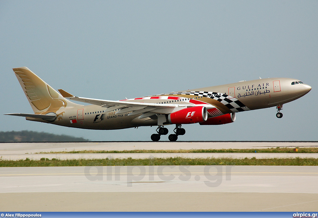 A9C-KB, Airbus A330-200, Gulf Air