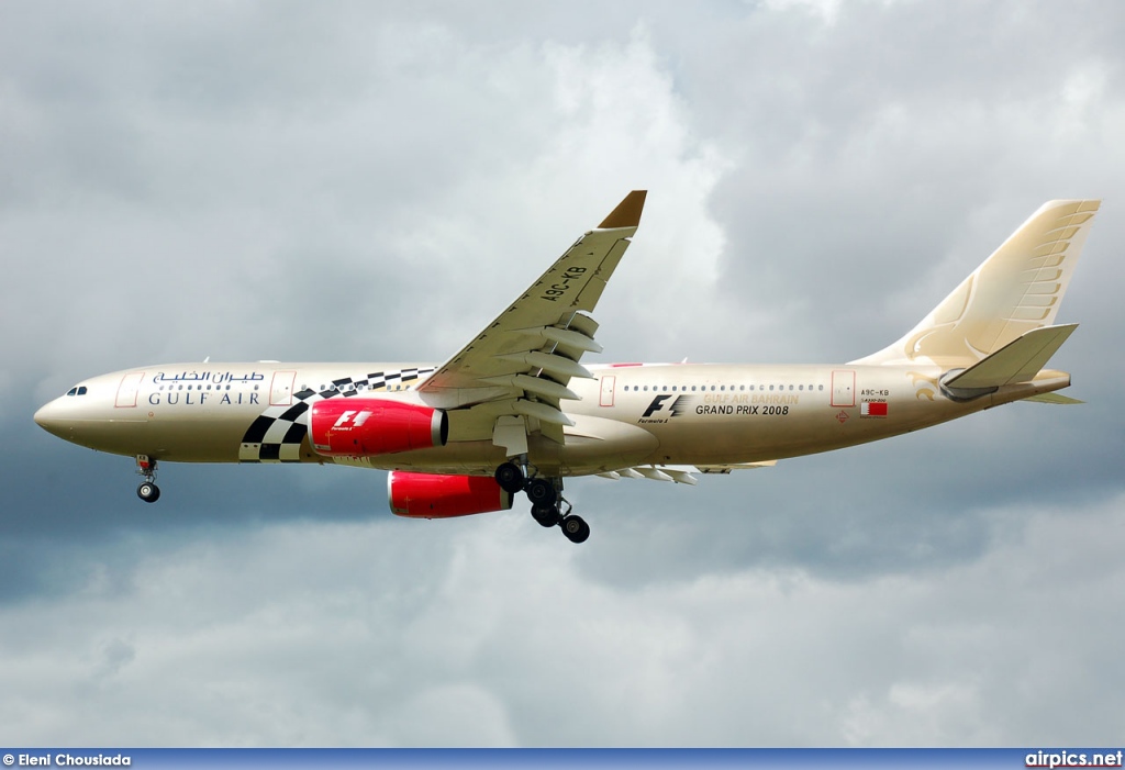 A9C-KB, Airbus A330-200, Gulf Air