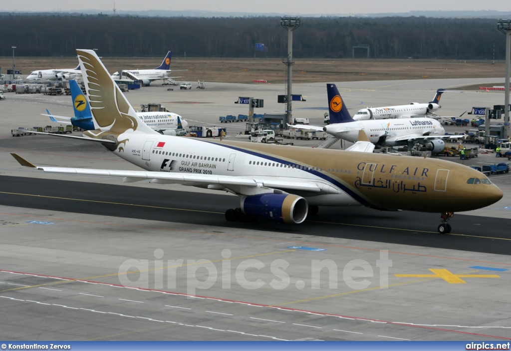 A9C-KE, Airbus A330-200, Gulf Air