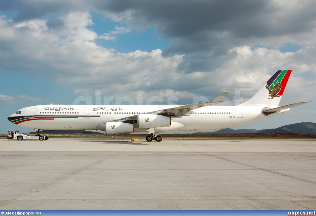 A9C-LC, Airbus A340-300, Gulf Air