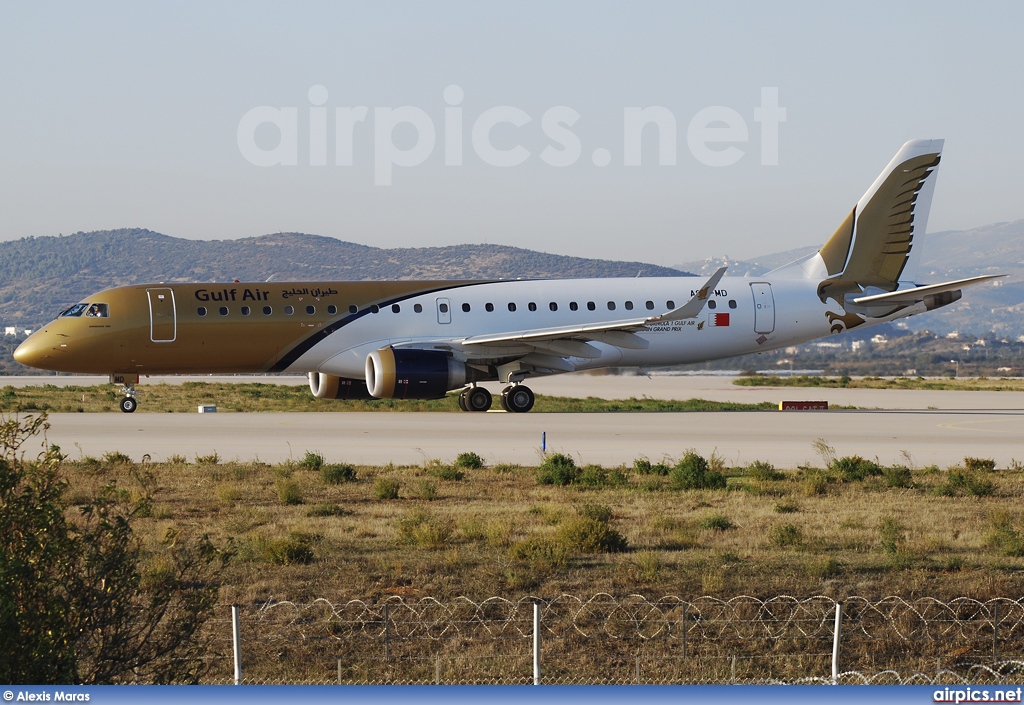 A9C-MD, Embraer ERJ 190-100AR (Embraer 190), Gulf Air