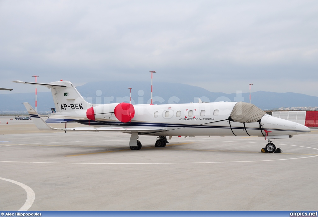 AP-BEK, Gates Learjet 31, Government of Balochistan