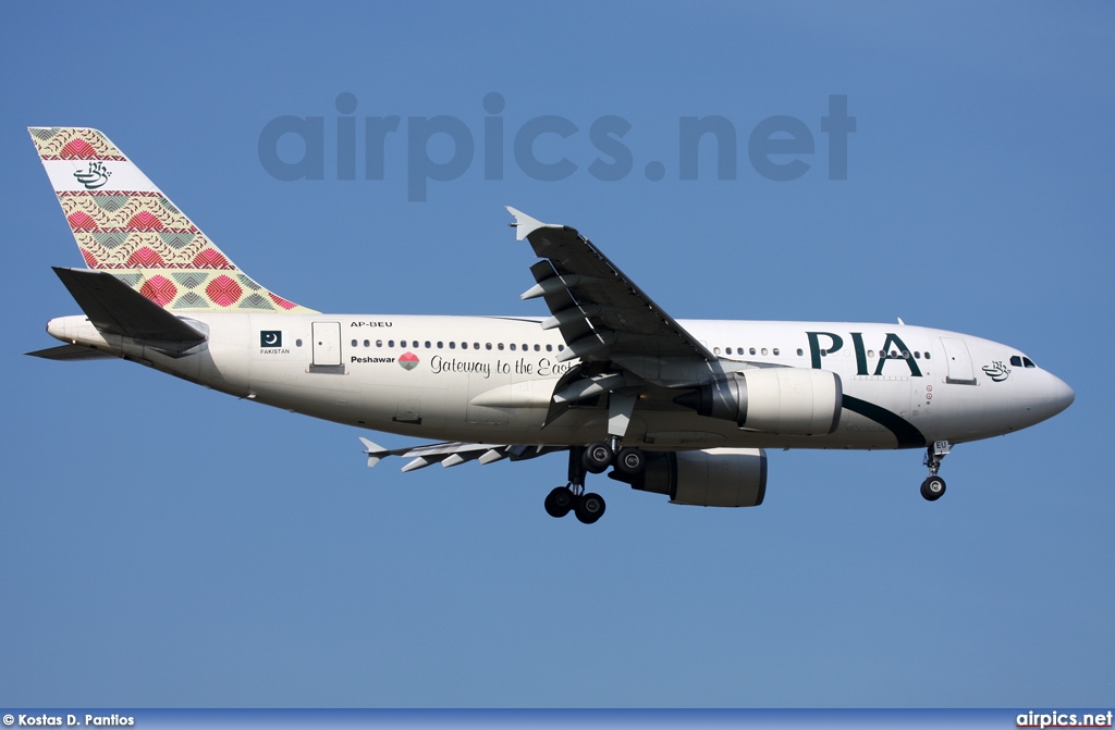 AP-BEU, Airbus A310-300, Pakistan International Airlines (PIA)