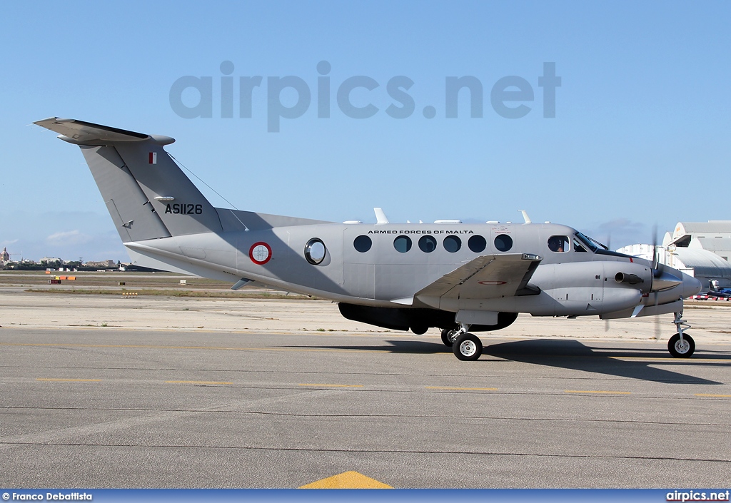 AS1126, Beechcraft 200 Super King Air, Malta Air Force
