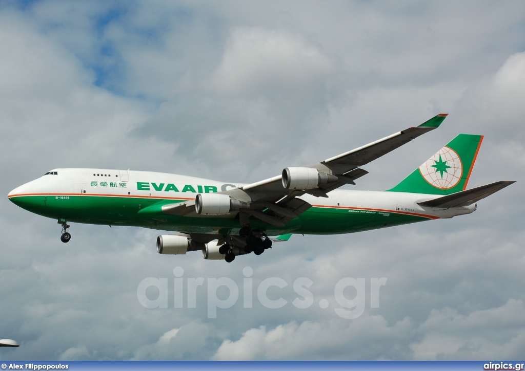 B-16406, Boeing 747-400(BCF), EVA Air