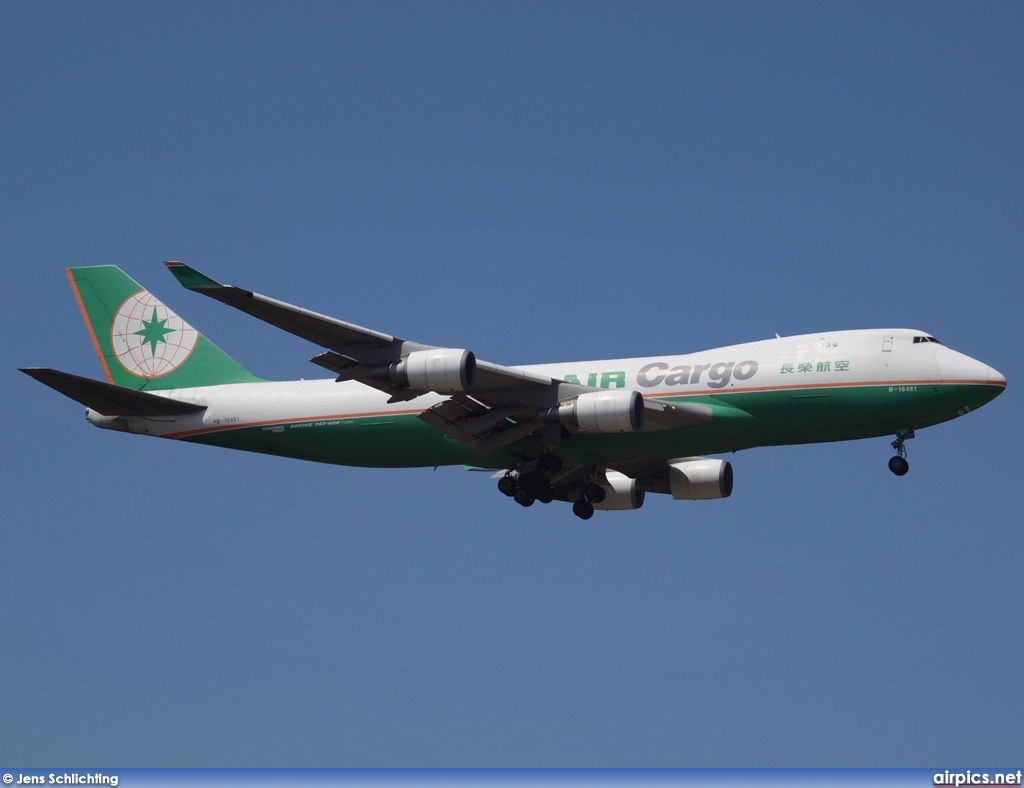 B-16481, Boeing 747-400ERF(SCD), EVA Air Cargo