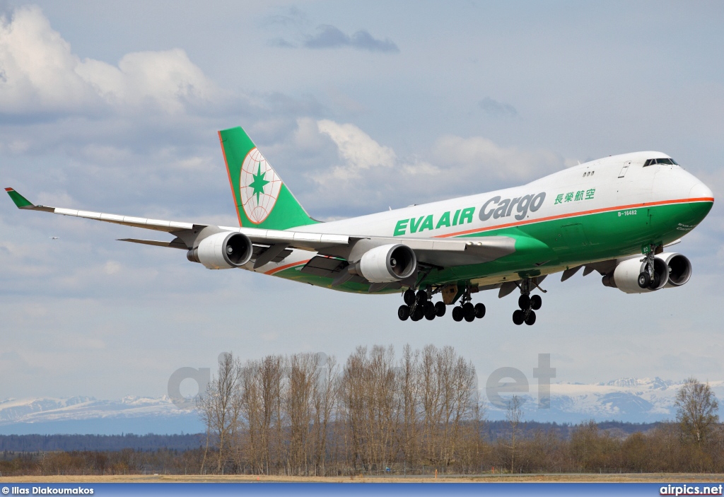 B-16482, Boeing 747-400F(SCD), EVA Air Cargo