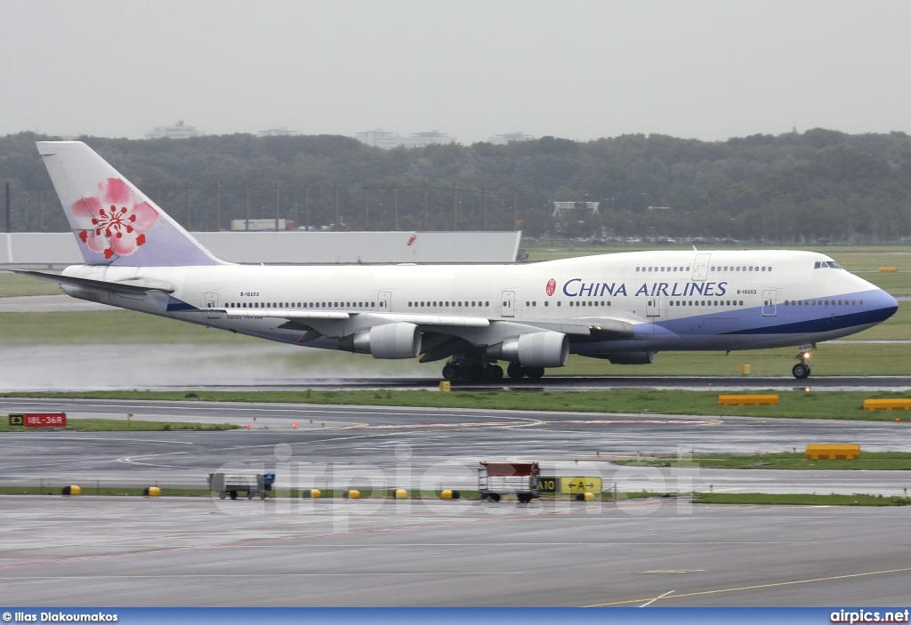 B-18203, Boeing 747-400, China Airlines