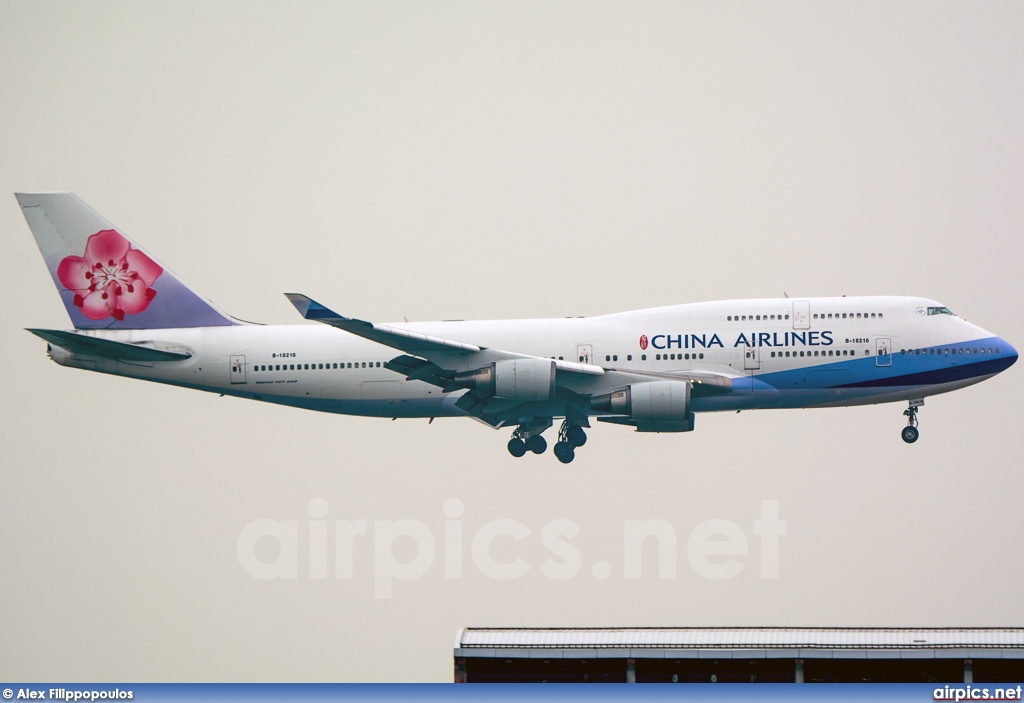 B-18210, Boeing 747-400, China Airlines