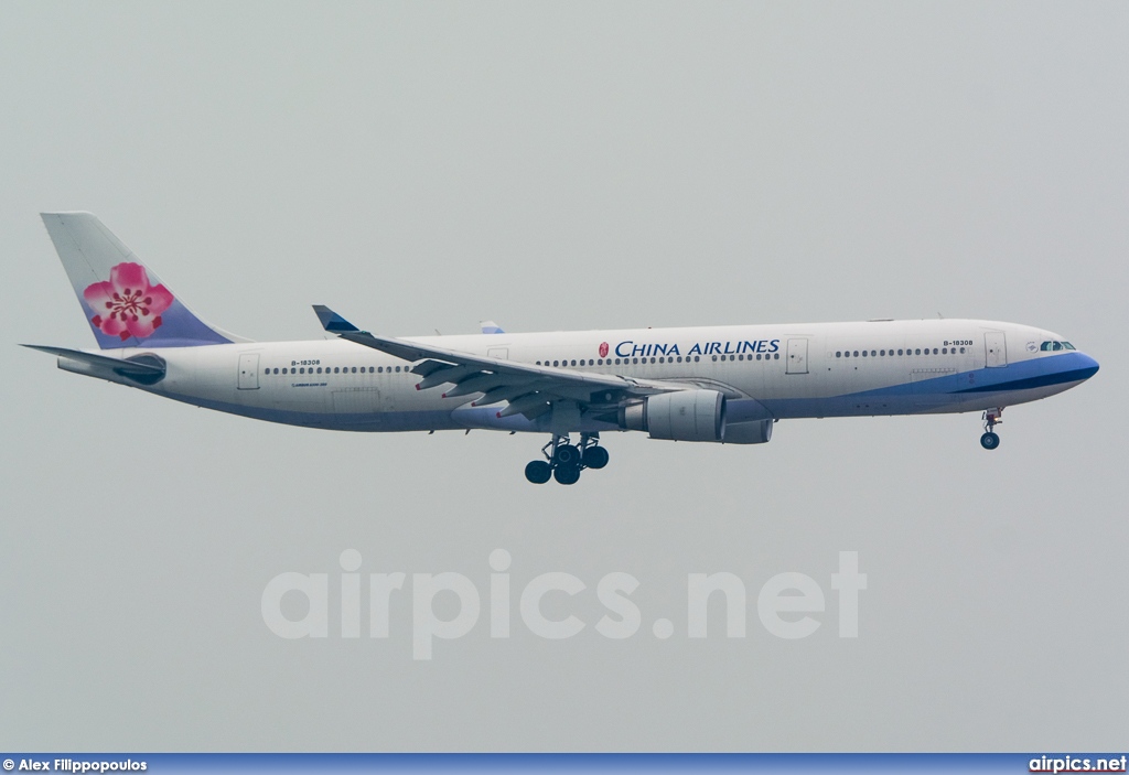 B-18308, Airbus A330-300, China Airlines