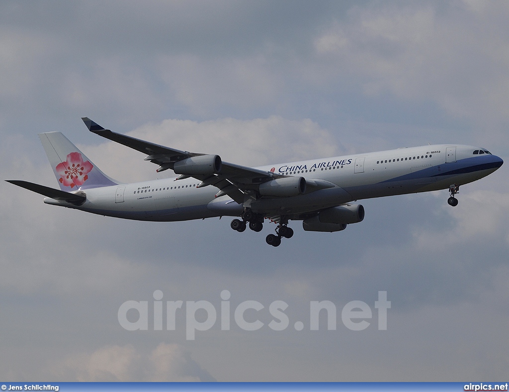 B-18803, Airbus A340-300, China Airlines