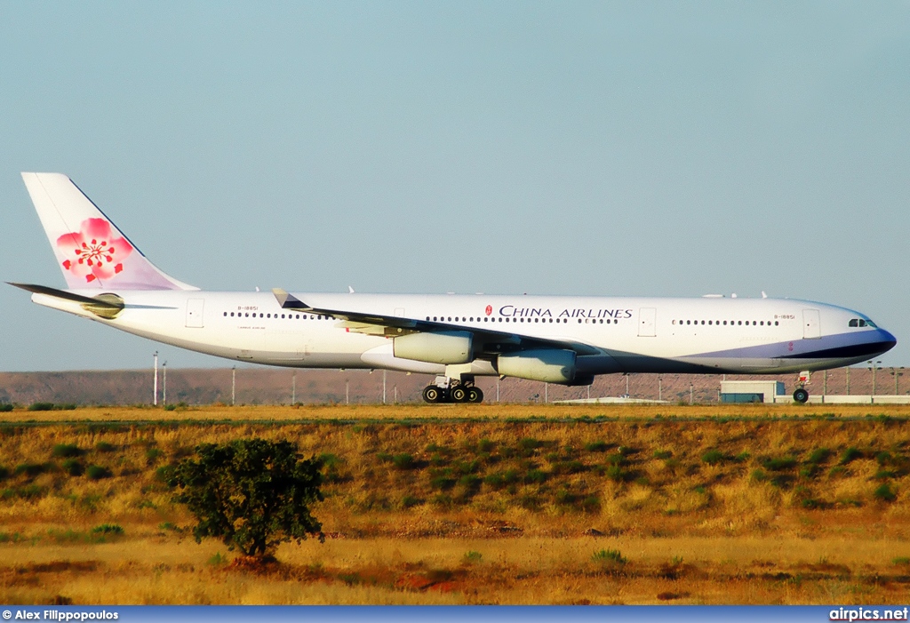 B-18851, Airbus A340-300, China Airlines