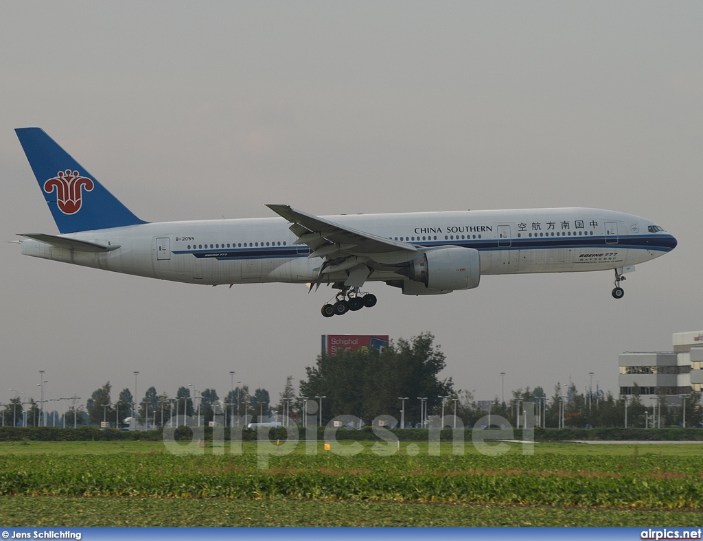 B-2055, Boeing 777-200ER, China Southern Airlines