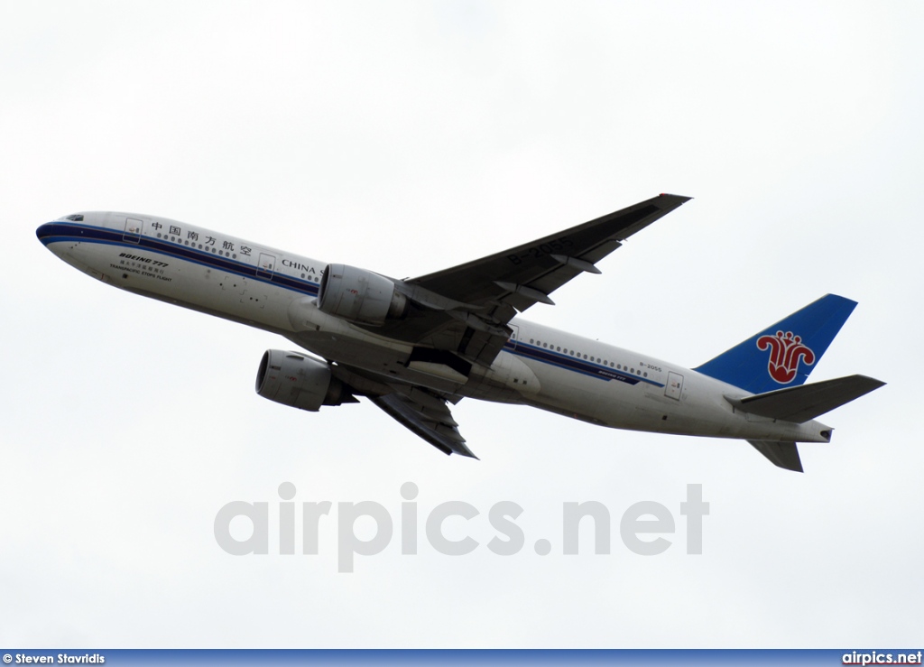 B-2055, Boeing 777-200ER, China Southern Airlines