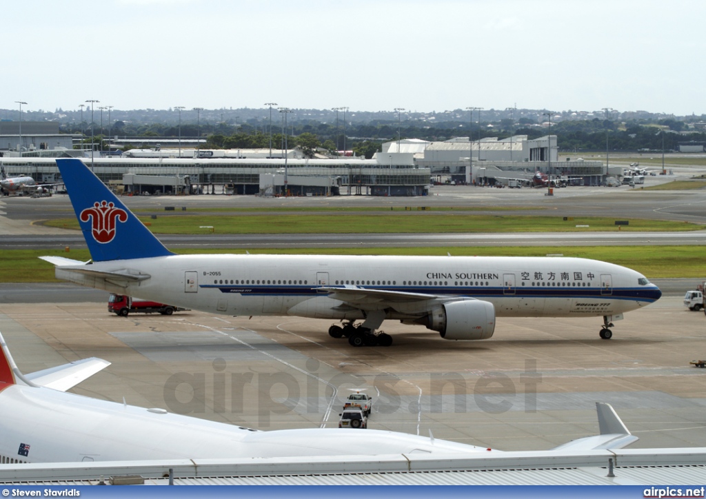 B-2055, Boeing 777-200ER, China Southern Airlines