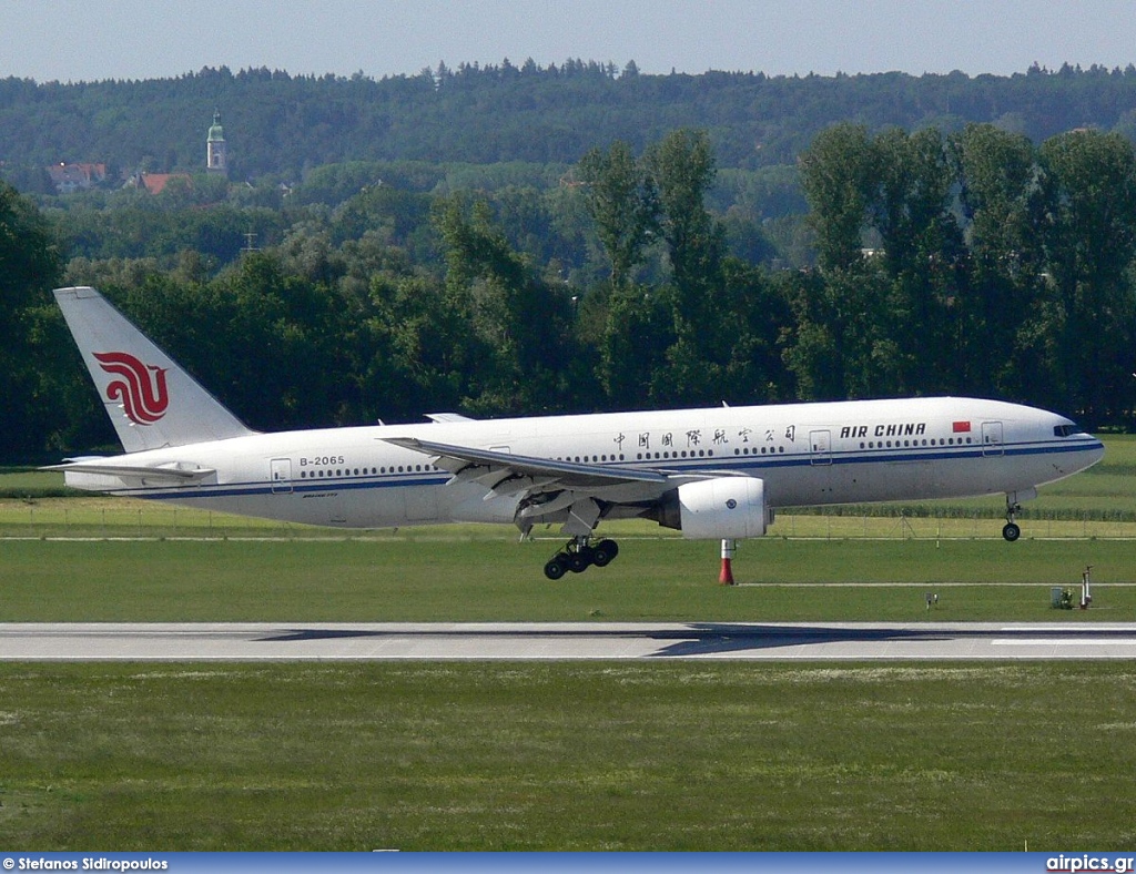 B-2065, Boeing 777-200, Air China