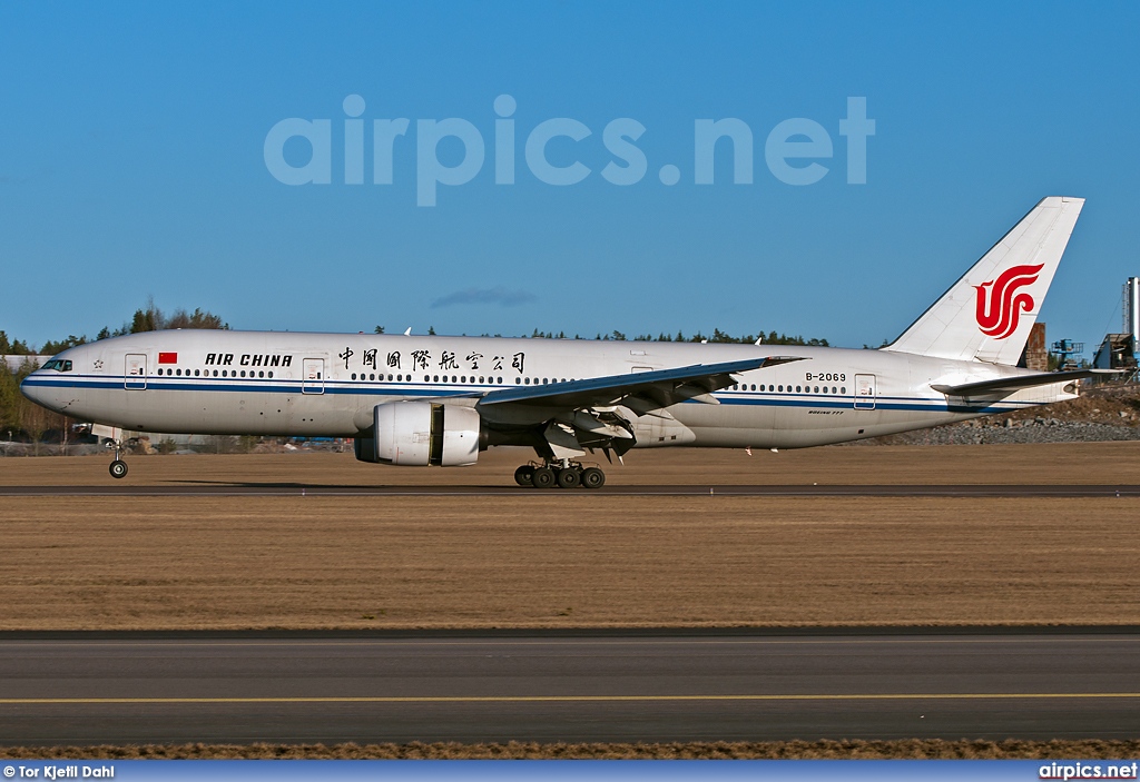 B-2069, Boeing 777-200, Air China