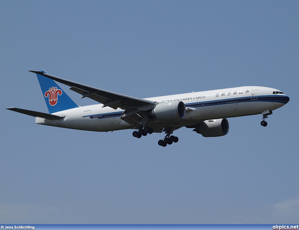 B-2072, Boeing 777F, China Southern Cargo