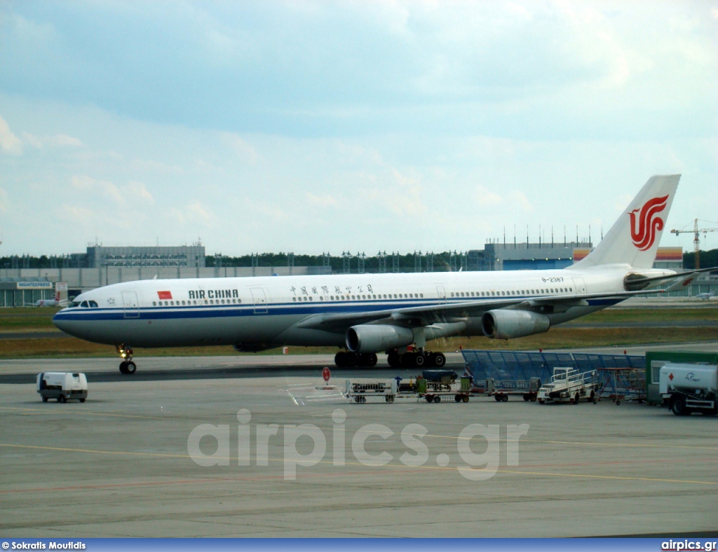 B-2387, Airbus A340-300, Air China