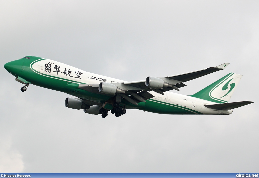 B-2423, Boeing 747-400F(SCD), Jade Cargo International