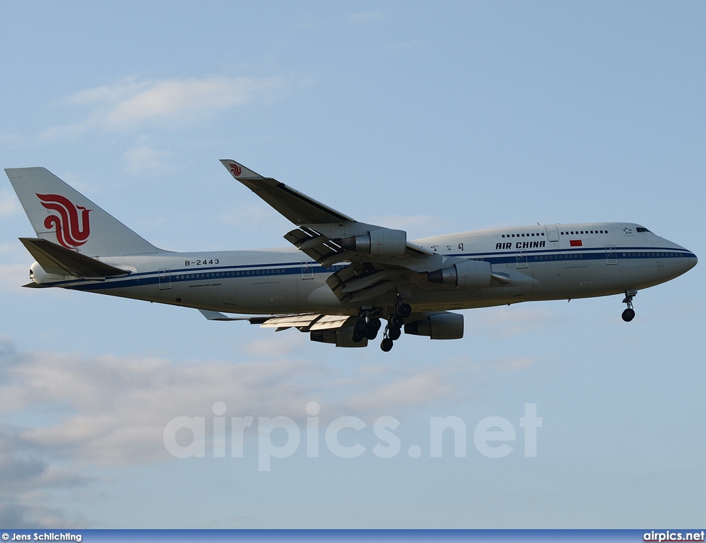 B-2443, Boeing 747-400, Air China