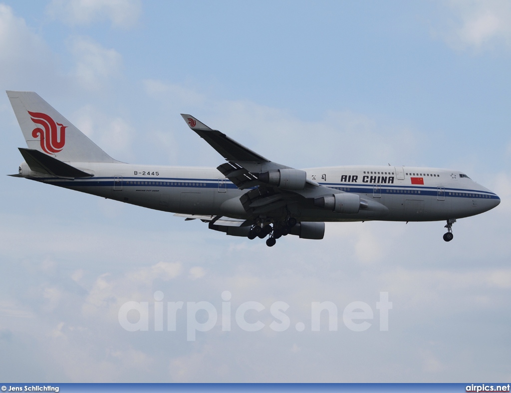 B-2445, Boeing 747-400D, Air China
