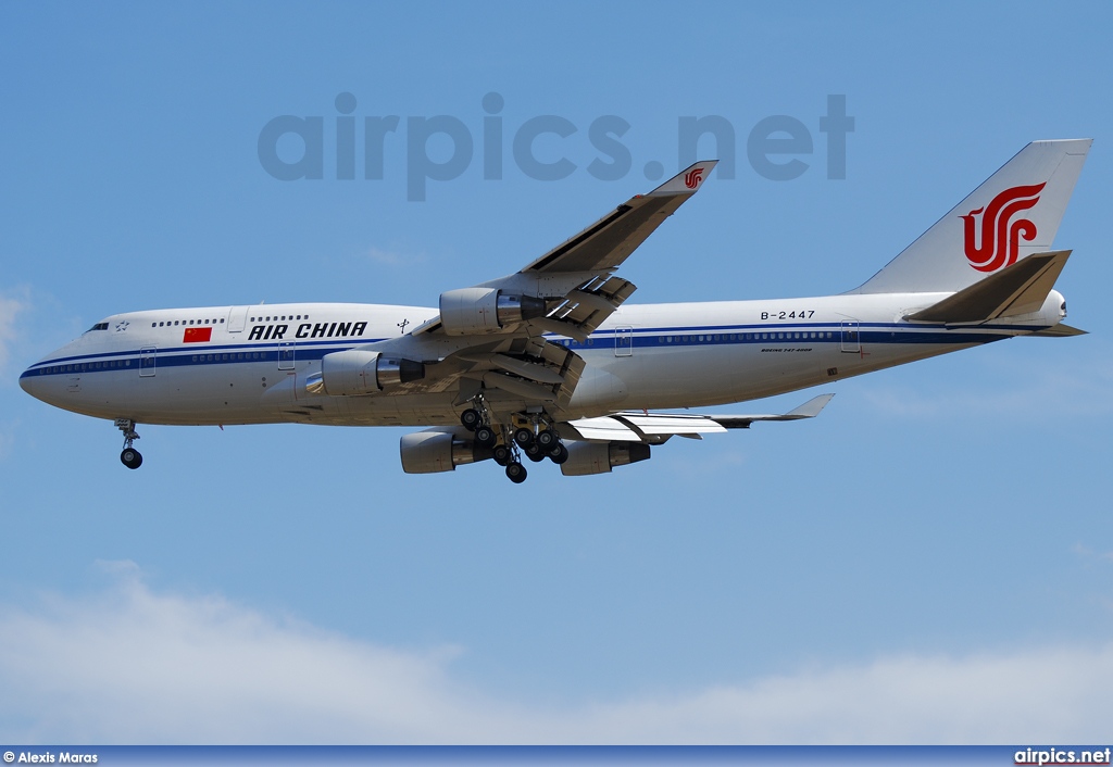 B-2447, Boeing 747-400, Air China