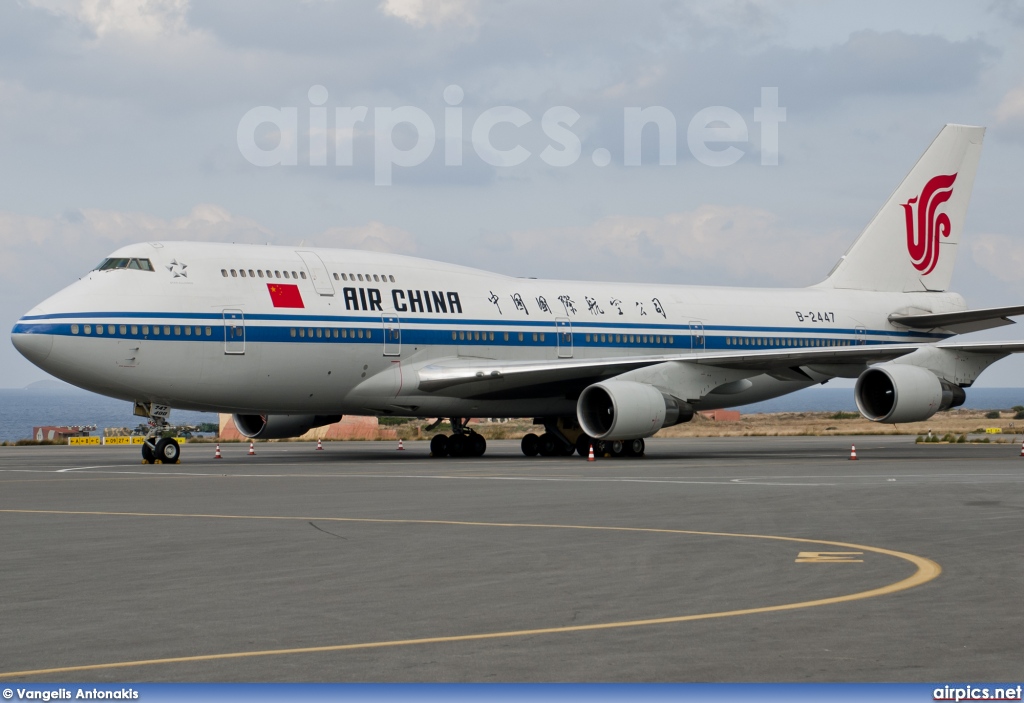 B-2447, Boeing 747-400, Air China